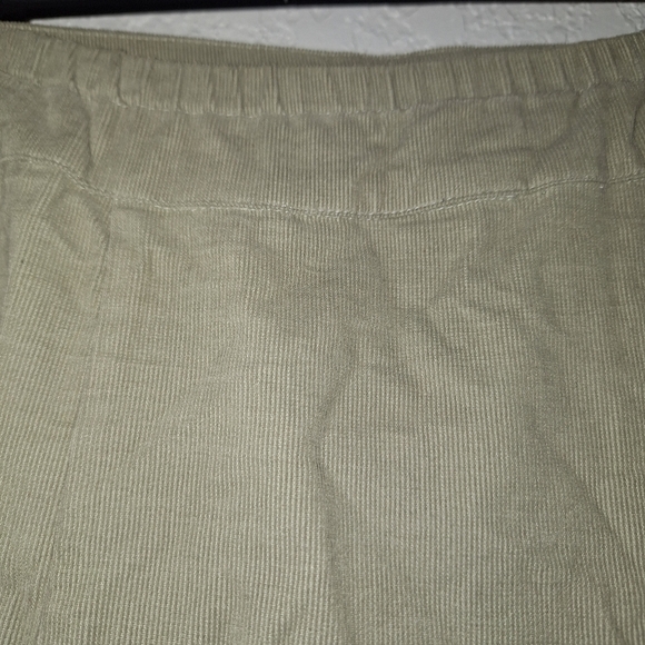 Soft Surroundings Corduroy Embroidered Embellished Maxi Skirt Size Large - Picture 3 of 10